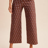 Vada Wide Legs in Polka Dot