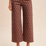 Vada Wide Legs in Polka Dot