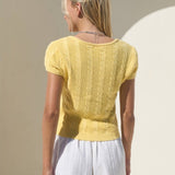 Kat Top in Butter