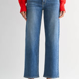 Liv Slim Wide Leg in Medium Wash