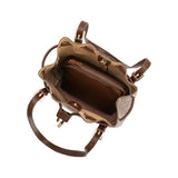 Sally Recycled Vegan Shoulder Bag in Espresso