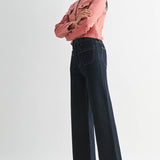 Birdie Patch Pocket Wide Legs in Ink