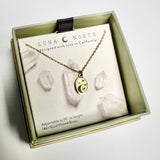 Night Sky Medallion Necklace