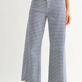 Hilla Barrel Jeans in Gingham