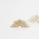 Celestial Sunburst Earrings