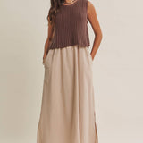 Skye Dress in Mocha