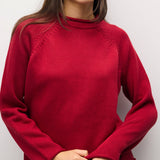 Maple Sweater in Red