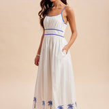Estrella Dress in White
