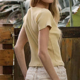 Barnett Tee in Dandelion