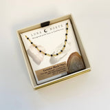 Everyday Collar Necklace in Black Onyx
