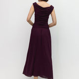 Janie Dress in Plum