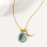 Celestial Being Necklace in Emerald