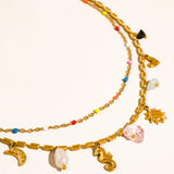 Ninah Layered Charm Necklace