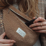 Dans le Sac Teddy Belt Bag in Coffee