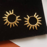 Helios Hoop Earrings
