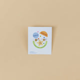 Bookworm Enamel Flat Back Kids Earrings