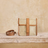 Ellie Rattan Convertible Clutch