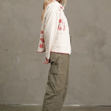 Folklore Jacket in Cream