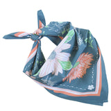 Calendula Blossom Bandana in Blue