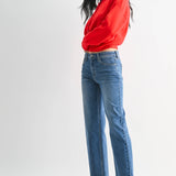 Liv Slim Wide Leg in Medium Wash