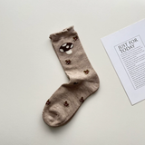 Mushroom Flower Socks