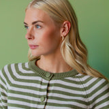 Big Crystal Link Hoops