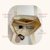 Flower Patch Wide Tote