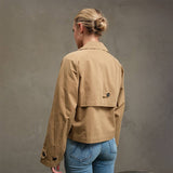 Montaigne Cropped Trench