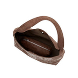 Eunice Vegan Suede Tote Bag in Tobacco