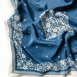 Silk Bandana Scarf in Santorini Floral