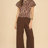 Dylan Trousers in Chocolate