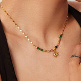 Olympia Sun Necklace