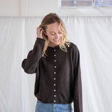 Piper Cardigan in Chocolate