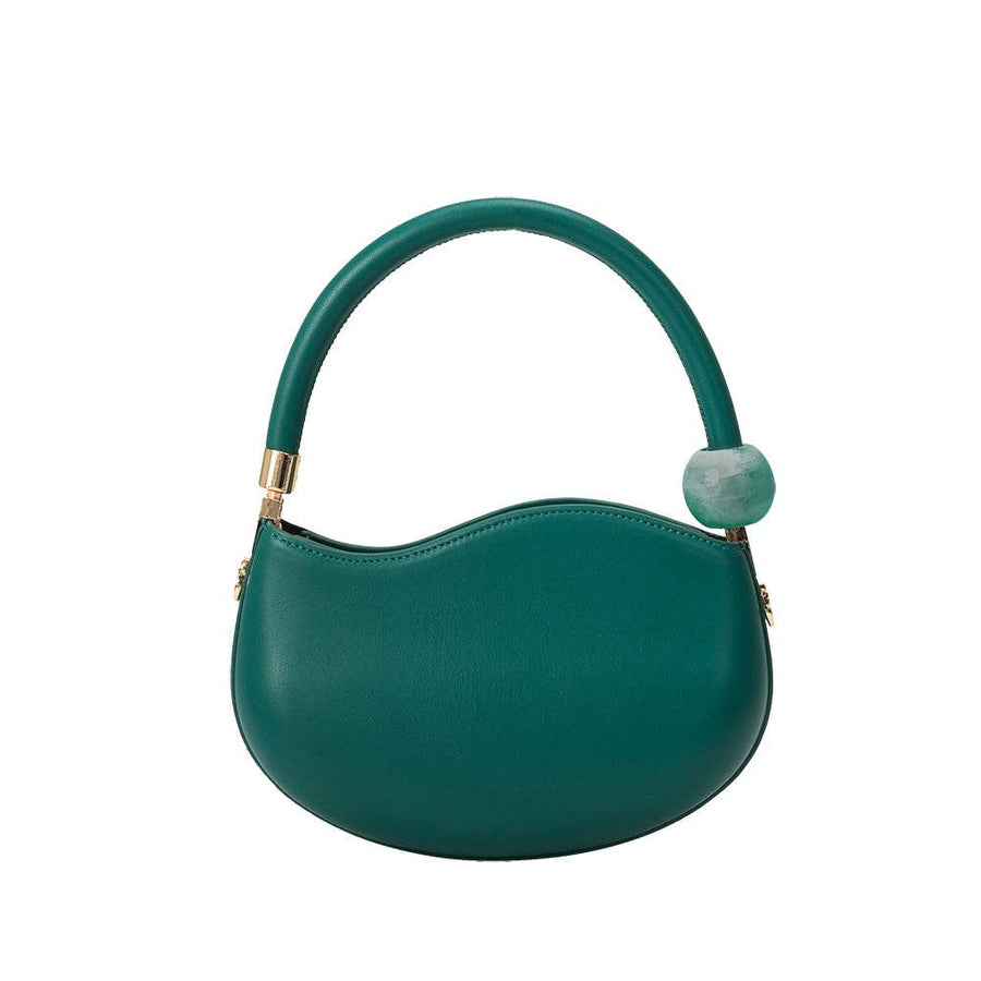 Jennie Recycled Vegan Crossbody Bag in Jade (ships week of 11/27)