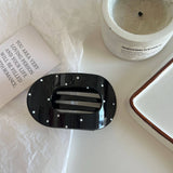 Flat Claw Clip in Dot