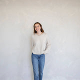 Piper Cardigan in Tan Stripe