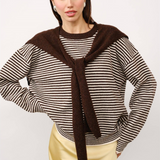 Kate Two-Piece Sweater in Cocoa