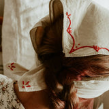 Rodeo Cotton Bandana in Cream