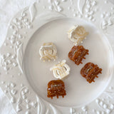 Mini Pretzel Claw Clip