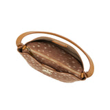 Lana Recycled Vegan Leather Crossbody Bag in Bambi