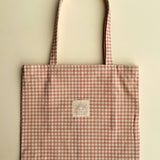 Chai Gingham Tote