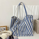 Everything Tote in Blue Stripe