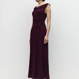 Janie Dress in Plum