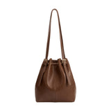 Sally Recycled Vegan Shoulder Bag in Espresso