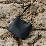 Thalia Recycled Vegan Leather Bag in Bone