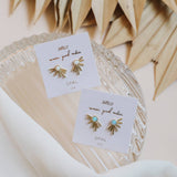Sun Ray Earrings in Fire Opal