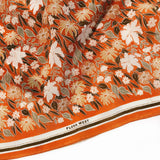 Silk Bandana Scarf in Western Floral