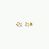 Bunny Flat Back Kids Earrings