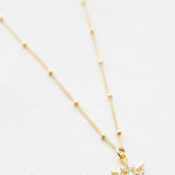 Opal Starburst Necklace