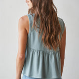 Aura Top in Sage